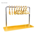 XXFD Earring Rack Holder Coat Hanger Stand