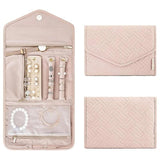 Jewelry Organizer Earring Storage Box Portable Compact