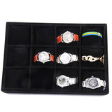 12 Slots Watch Jewelry Display Case Bracelet Bangle Organizer