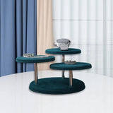 Round Jewelry Display Stand with Disc Base