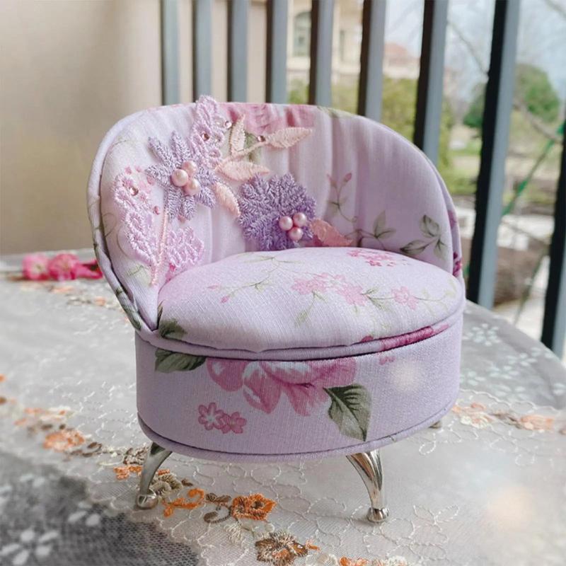 1/12 Sofa Bed Jewelry Box Furniture