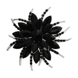 Crystal Flower Brooch Pin for Women Wedding Party