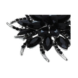 Crystal Flower Brooch Pin for Women Wedding Party