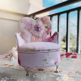 Mini Couch Jewelry Box 1:12 Scale Bedroom Decor