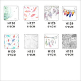 100pcs 6*6 cm Earring Necklace Display Cards Jewelry Card