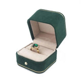 Velvet Jewelry Box Ring Earing Holder Case