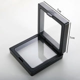 South Korea Jewelry Storage Box Transparent Sealed 3D Packaging Case