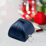 Earring Ring Box Holder with Buckle Jewelry Storage Case for Proposal Engagement