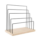 Metal Jewelry Display Stand Storage Showcase Tabletop Decor Organizer