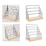 Metal Jewelry Display Stand Storage Showcase Tabletop Decor Organizer