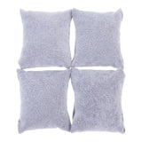 4 Pcs Watch Box Small Pillow Bracelet Display Flannel Rack