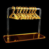 Clear Acrylic Jewelry Display Rack Earrings Hanging Clothes Stand Storage