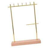 Metal Jewelry Holder Display Earrings Hanging Rack