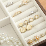 Jewelry Storage Tray Box Earring Organizer