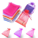 Organza Bag Jewelry Tulle Drawstring Bag 100Pcs