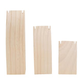 Wood Necklace Chain Pendant Display Stand Organizer S/M/L