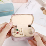 Wedding Ring Box Mr Mrs Jewelry Bag Earrings Holder