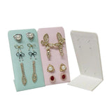 L-Shaped Metal Earring Display Stand 12 Hole Earring Storage Rack