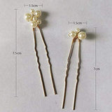 Vintage Pearl Jewelry Set Hair Comb Wedding Accessories