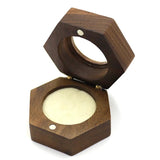 Personalized Wooden Ring Box with Velvet Lining