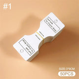 50PCS Hair Clip Paperboard Headdress Material