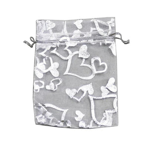 50 Pcs Organza Bag Drawstring Wedding Party Favor Gift Bag