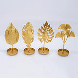 Leaf Shape Jewelry Organizer Necklace Tree Bracelet Display Stand