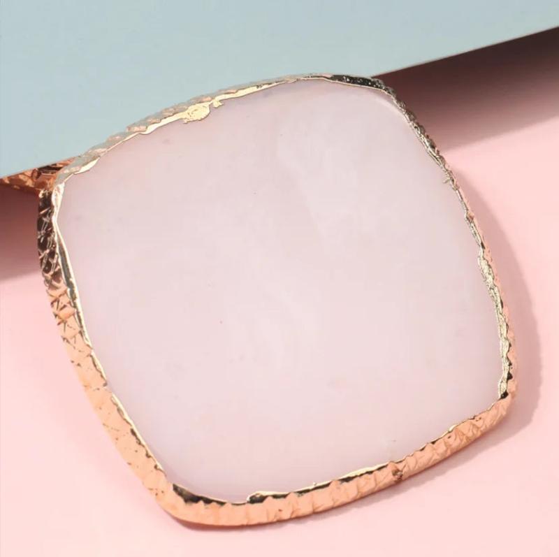 Resin Nail Palette Display Board Square Nail Palette Ring Earrings Tray