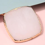 Resin Nail Palette Display Board Square Nail Palette Ring Earrings Tray