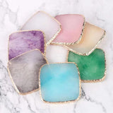 Resin Nail Palette Display Board Square Nail Palette Ring Earrings Tray