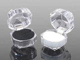 20pcs Acrylic Transparent Jewelry Boxes