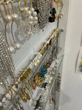 Adhesive Wall Mount Jewelry Hooks Holder Storage Organizer Display
