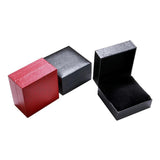 Leather Paper Watch Storage Box with Pillow Chain Jewelry Display
