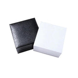 Leather Paper Watch Storage Box with Pillow Chain Jewelry Display