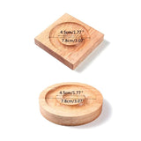 Round Square Jewelry Organizer Bead Display Holder Bracelet Showcase