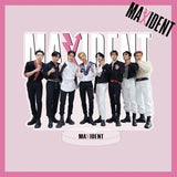 Stray Kids MAXIDENT Album Standing Sign Acrylic Stand Model Desk Decor Fans