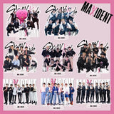 Stray Kids MAXIDENT Album Standing Sign Acrylic Stand Model Desk Decor Fans