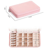 Multy Grids Pu Leather Jewelry Box Earring Display Box Jewelry Organizer