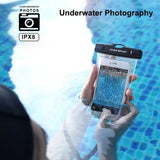 IPX8 Waterproof Phone Pouch Large Capacity