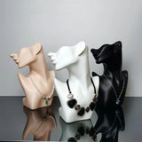 Mannequin Head Necklace Display Stand Choker Organizer