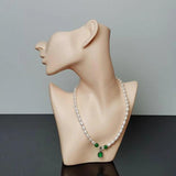 Mannequin Head Necklace Display Stand Choker Organizer