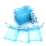 50Pcs Sheer Organza Bags Candy Bags Wedding Party Decoration Gift Pouches