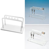 Acrylic Earring Holder Stand Transparent Lip Stud Storage Jewelry Rack Display