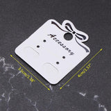 100Pcs Earrings Display Card Holder