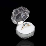 20 Pcs Acrylic Transparent Jewelry Boxes