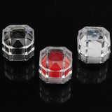 20 Pcs Acrylic Transparent Jewelry Boxes