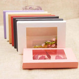 10pcs Wedding Candy Favors Arts&Crafts Box with Clear PVC Window