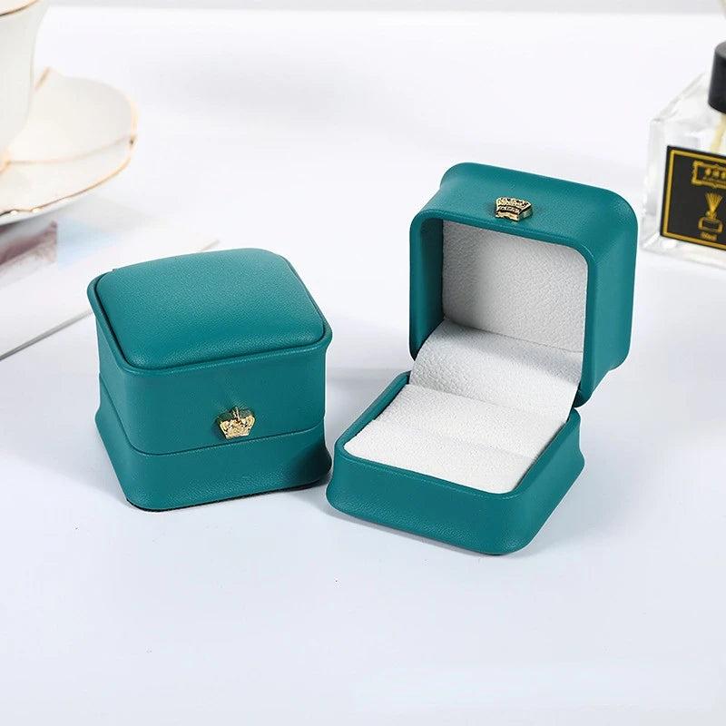 Leather Jewellery Organizer Holder Gift Box
