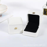Leather Jewellery Organizer Holder Gift Box
