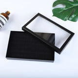 Portable 36 Slot Rings Display Stand Metal Earrings Storage B